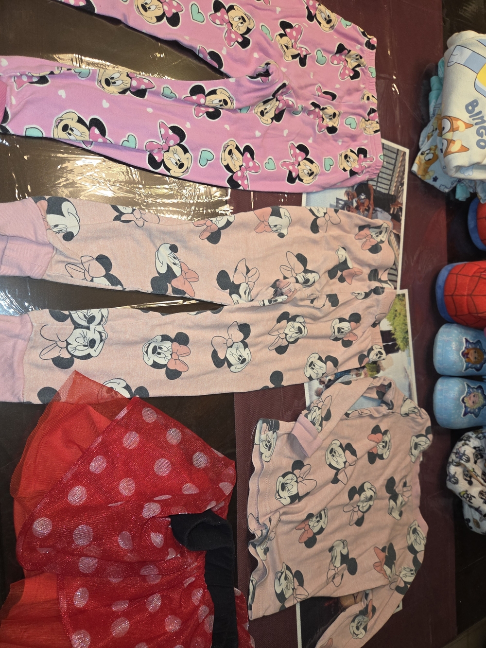 Girls' Pink Minnie Mouse Pajama Set - Disney